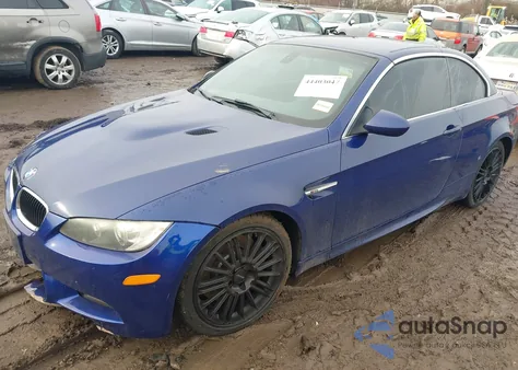 2011 BMW M3 z USA, uszkodzony, nr VIN WBSDX9C50BE584648
